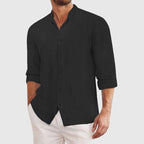 Gerry - Men's Linen Roll-Tab Sleeve Shirt
