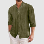 Gerry - Men's Linen Roll-Tab Sleeve Shirt