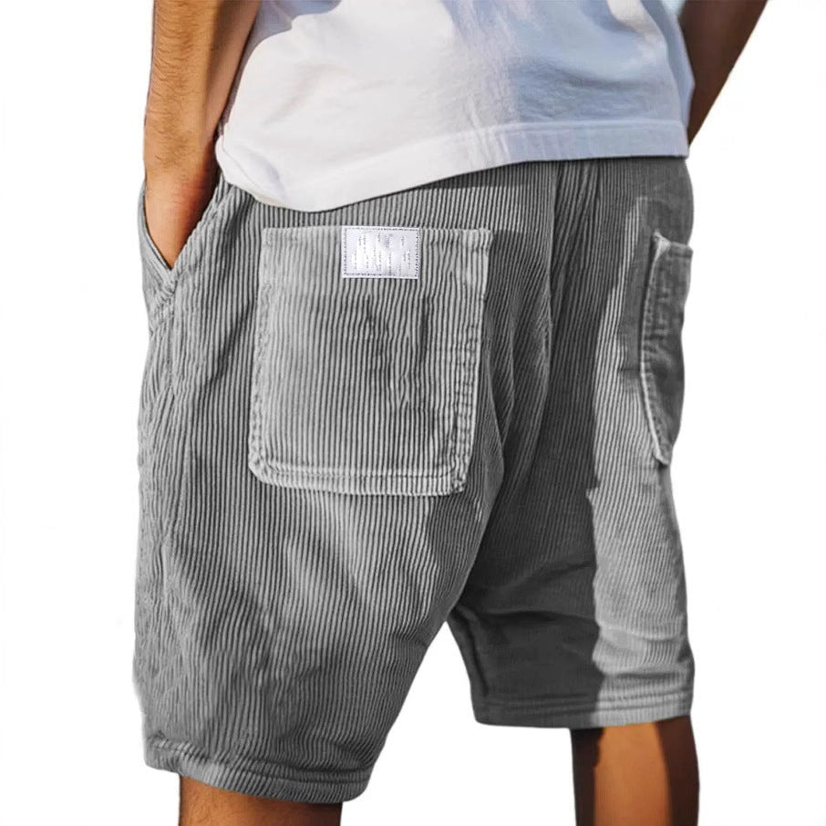 Harrison - Men's Corduroy Cargo Shorts