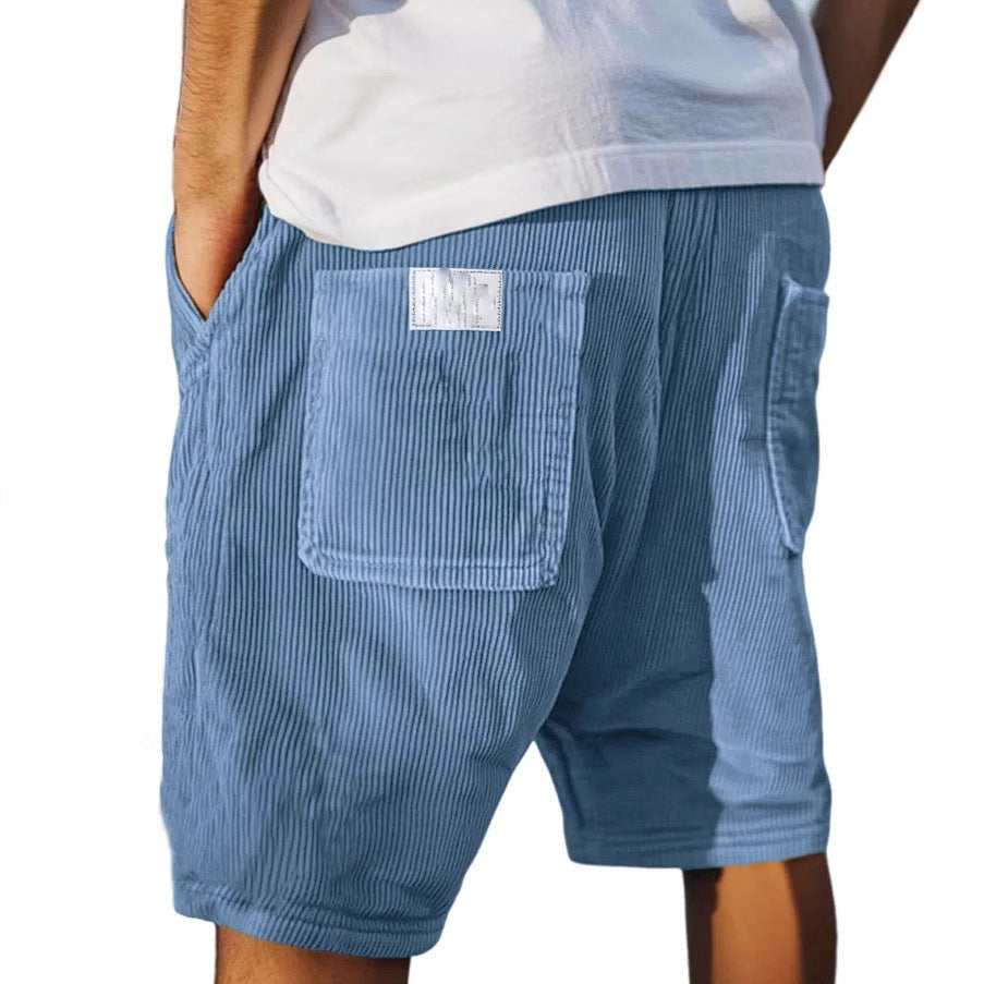 Harrison - Men's Corduroy Cargo Shorts