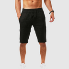 Japer - Men's Linen Drawstring Shorts