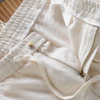 Jovian - Men's Linen Elastic Waist Casual Pants