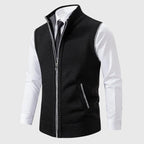Kaelen - Men's Textured Sleeveless Knit Vest