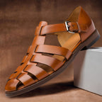 Leorin - Men's Buckle Strap Fisherman Sandals