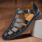 Leorin - Men's Buckle Strap Fisherman Sandals