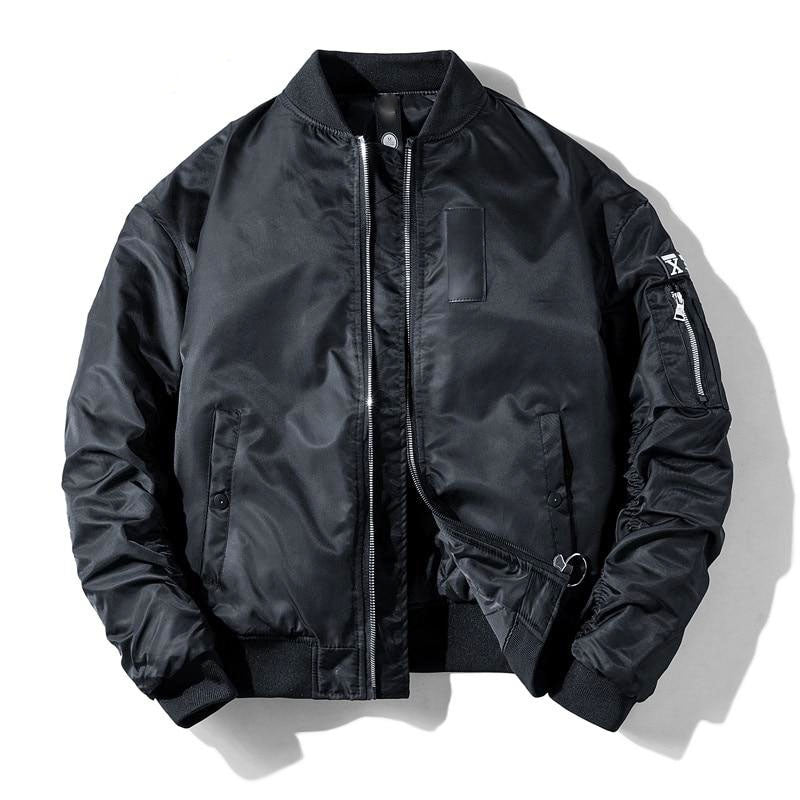 Lucas - Men's Relaxed-Fit Zip-Front Bomber Jacket