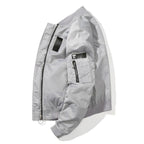 Lucas - Men's Relaxed-Fit Zip-Front Bomber Jacket