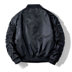 Lucas - Men's Relaxed-Fit Zip-Front Bomber Jacket