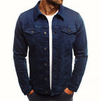 Lucas - Men's Casual Denim Trucker Jacket