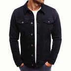 Lucas - Men's Casual Denim Trucker Jacket