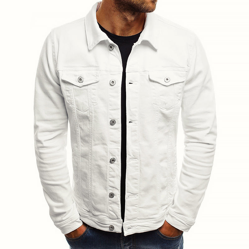 Lucas - Men's Casual Denim Trucker Jacket