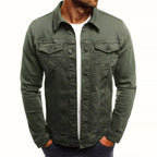 Lucas - Men's Casual Denim Trucker Jacket
