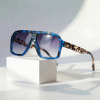 Malibu - Oversized Gradient Lens Sunglasses