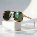 Malibu - Oversized Gradient Lens Sunglasses
