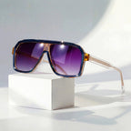 Malibu - Oversized Gradient Lens Sunglasses
