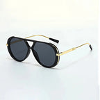 Malibu - Retro Tortoise Aviator Sunglasses