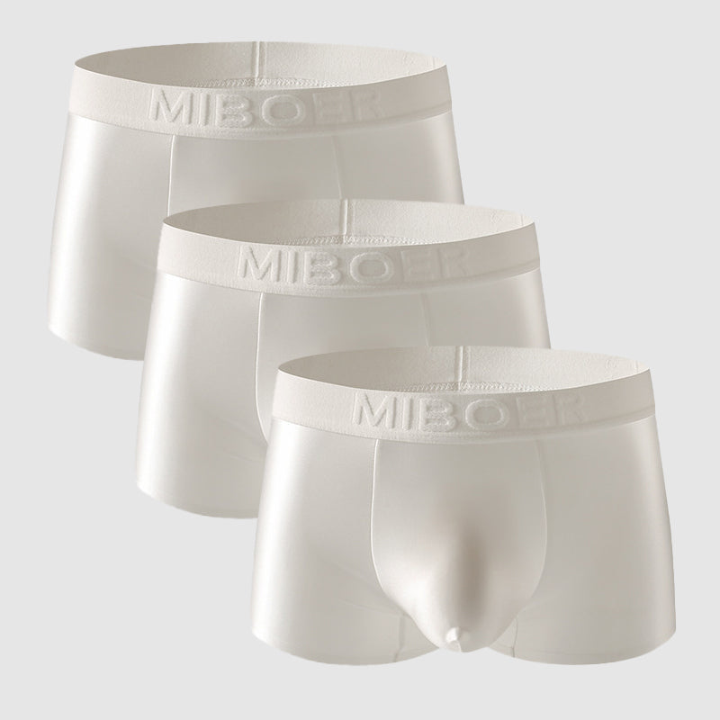 Marcus - Men's Satin Mid-Rise Boxer Briefs