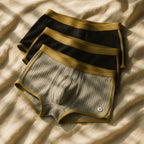 Martin - Men's Ribbed Cotton Boxer Briefs Set