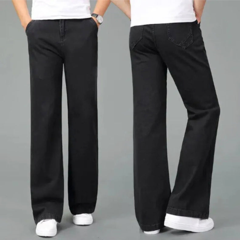 Milo - Men's Relaxed Fit Wide Leg Jeans