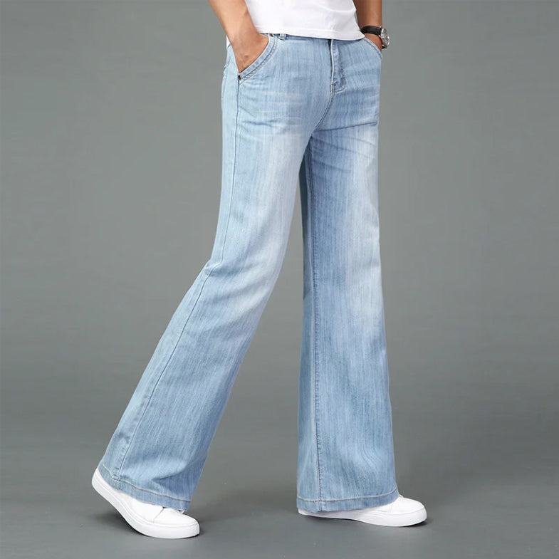 Milo - Men's Relaxed Fit Wide Leg Jeans