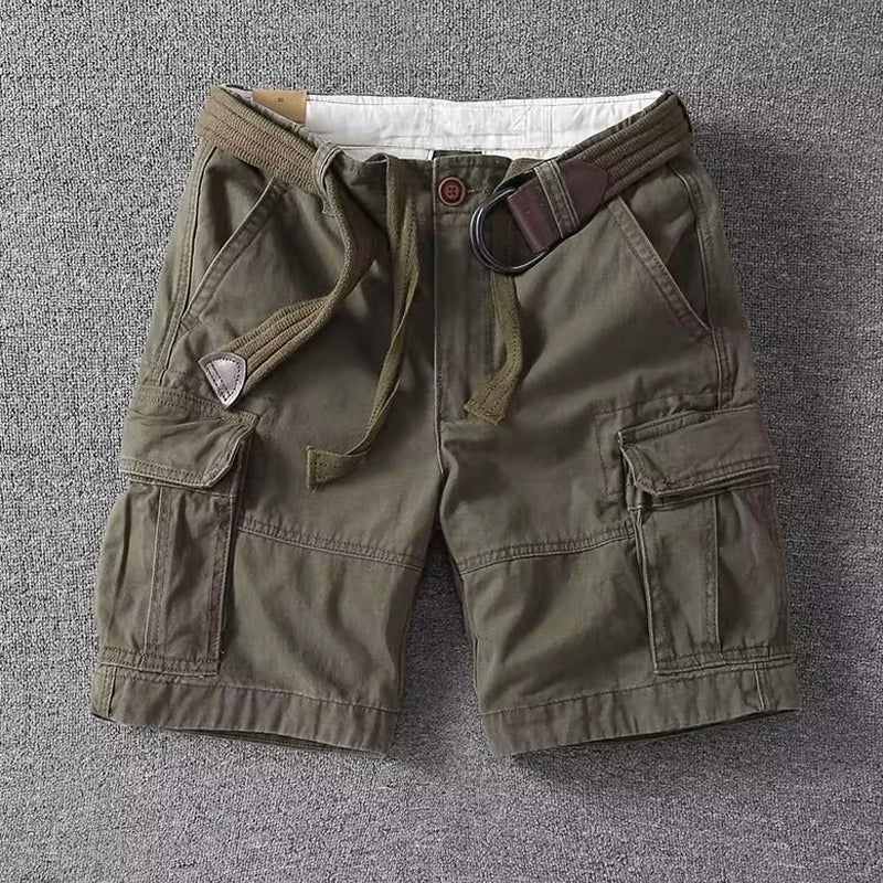 Morem - Men's Cargo Shorts with Multi-Pocket Design