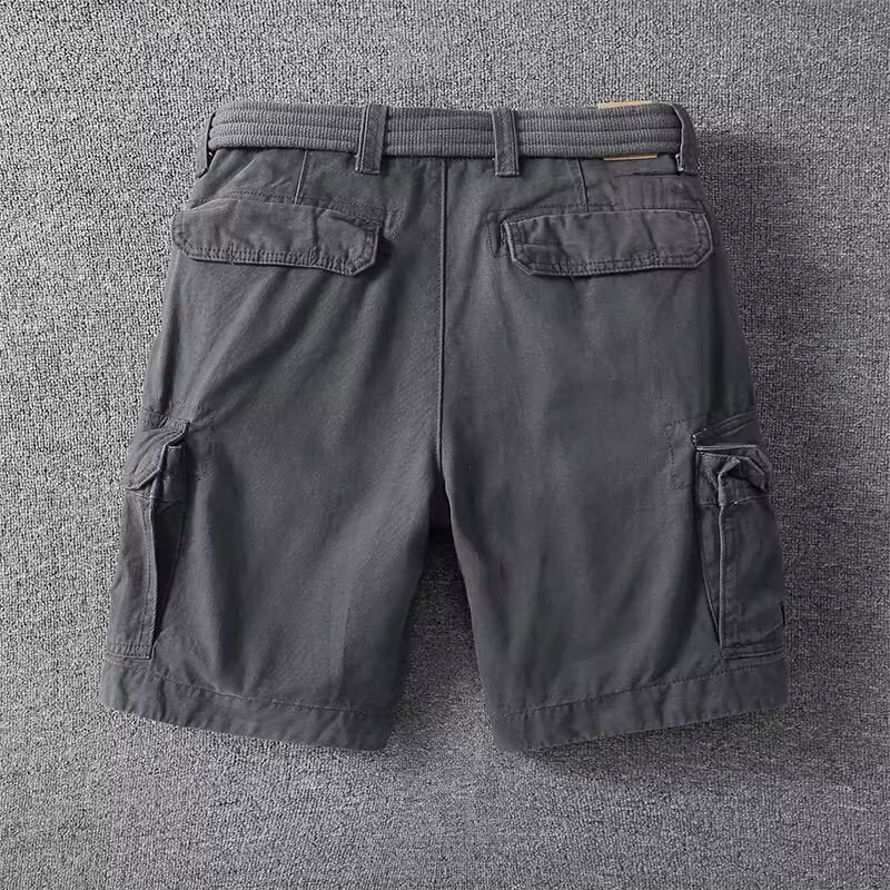 Morem - Men's Cargo Shorts with Multi-Pocket Design