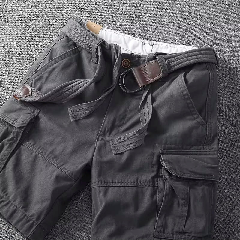 Morem - Men's Cargo Shorts with Multi-Pocket Design