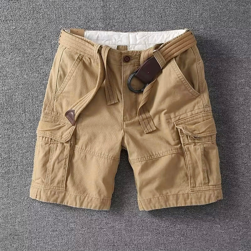 Morem - Men's Cargo Shorts with Multi-Pocket Design