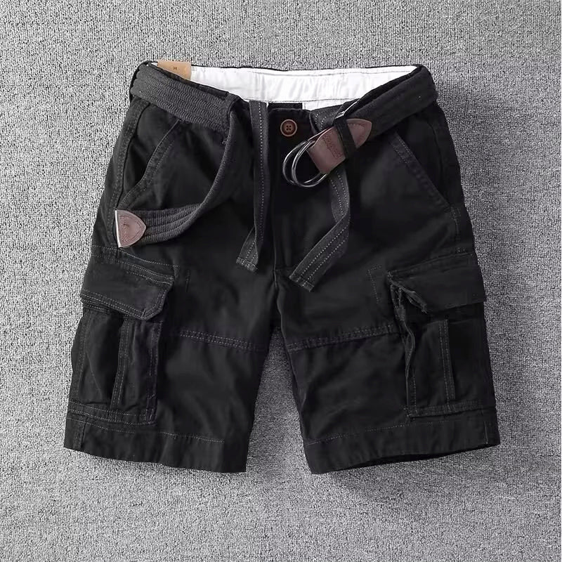 Morem - Men's Cargo Shorts with Multi-Pocket Design