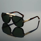Mykonos - Gradient Lens Metal Frame Sunglasses