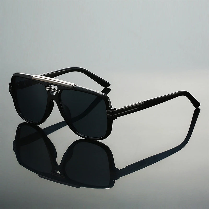 Mykonos - Gradient Lens Metal Frame Sunglasses