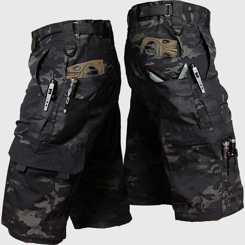 Nate - Men's Cargo Shorts with Heavy-Duty Pocket Layout