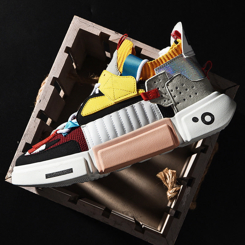 Orson - Men's Streetwear Sneakers with Color Block Design