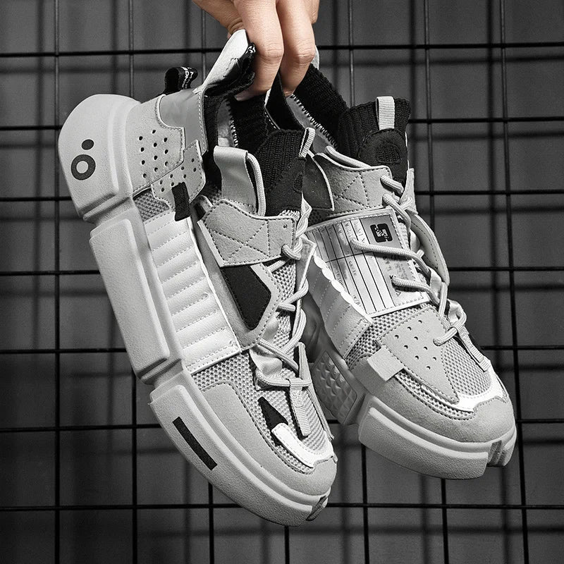 Orson - Men's Streetwear Sneakers with Color Block Design