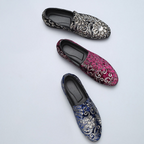 Parker - Men's Embroidered Slip-On Loafers