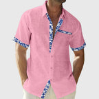 Phineas - Men's Floral Accent Button Shirt