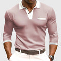 Quinlan - Men's Quarter Button Polo Shirt