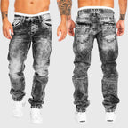 Ricardo - Vintage Faded Straight Leg Denim Jeans