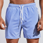 River - Men's Striped Swimsuit Shorts