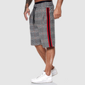 Robert - Men's Plaid Drawstring Casual Shorts