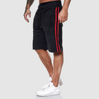 Robert - Men's Plaid Drawstring Casual Shorts