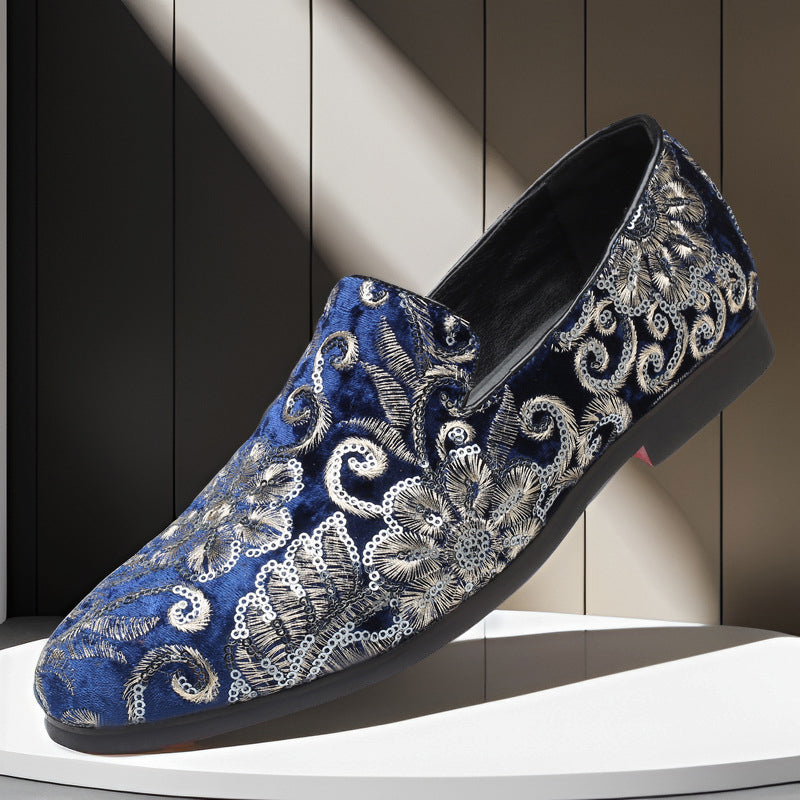 Lorenzo - Men's Leather Slip-On Loafers 1