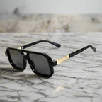 Santorini - Oversized Square Frame Fashion Sunglasses