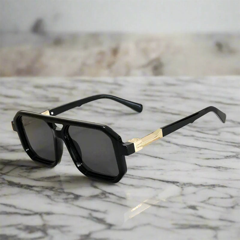 Santorini - Oversized Square Frame Fashion Sunglasses