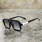 Santorini - Oversized Square Frame Fashion Sunglasses