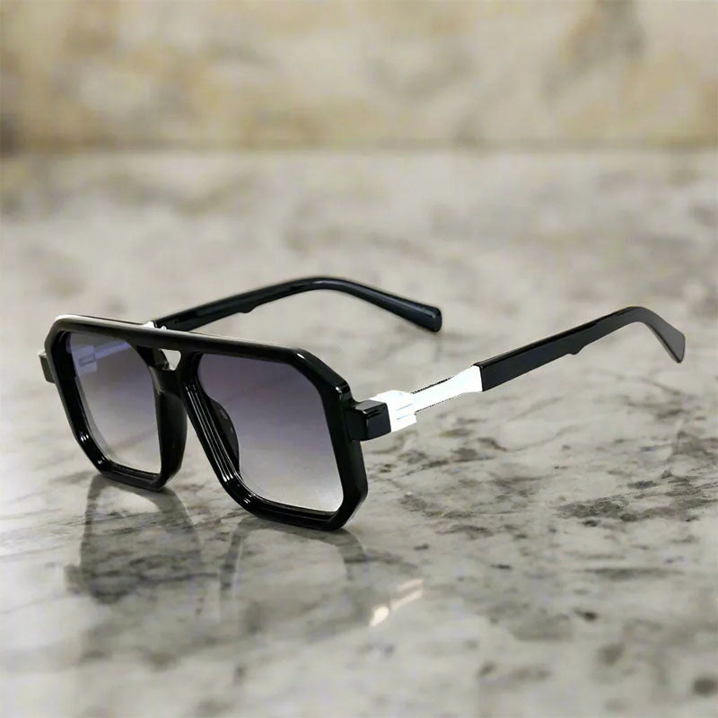 Santorini - Oversized Square Frame Fashion Sunglasses
