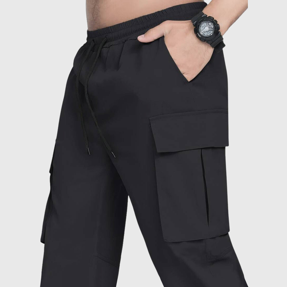 Silas - Men's Multi-Pocket Cargo Trousers