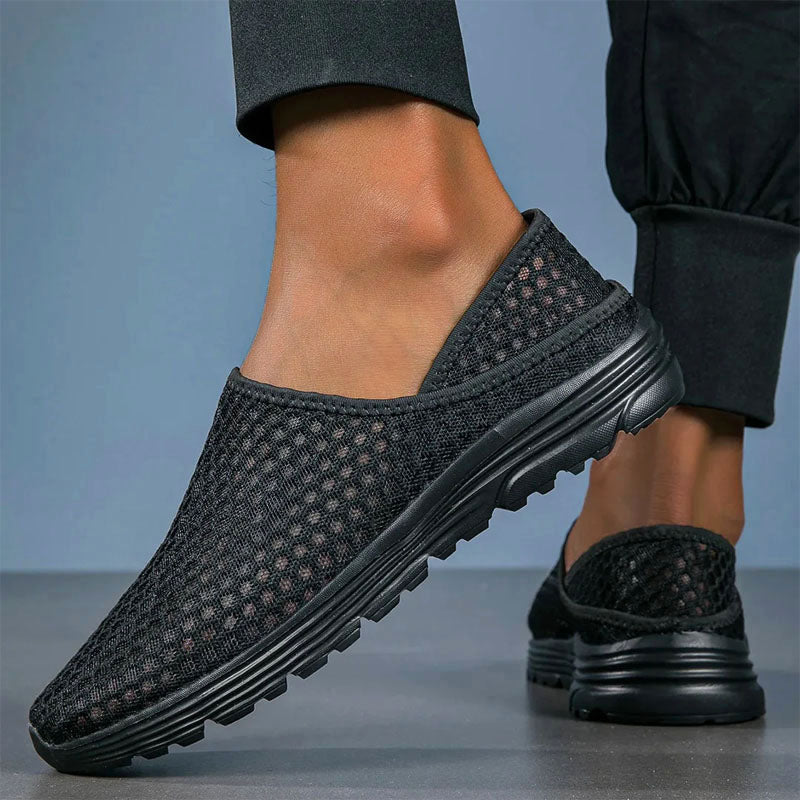 Usher - Men's Breathable Slip-On Mesh Sneakers