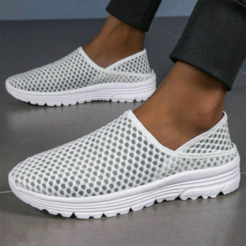 Usher - Men's Breathable Slip-On Mesh Sneakers