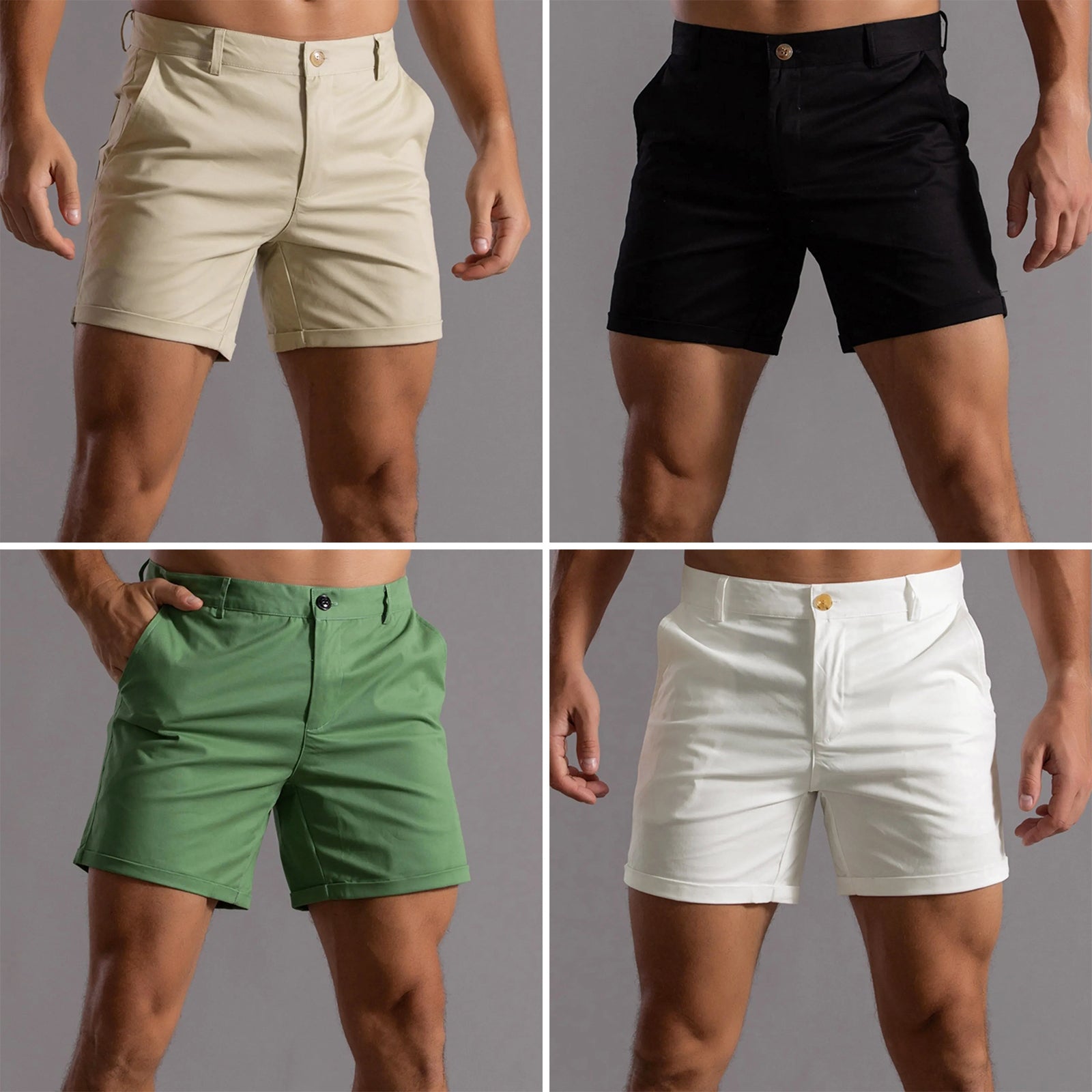 William - Tailored Stretch Casual Shorts